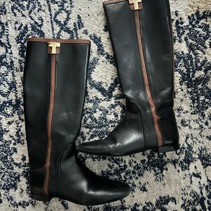 Tory Burch Erica Flat Riding Boots